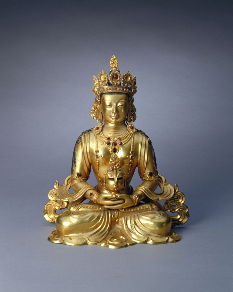 图片[1]-Golden Infinite Life Buddha-China Archive